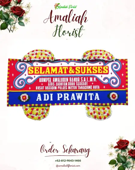 Papan Bunga Ucapan Selamat Kalimanah Wetan